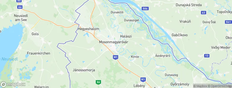 Priglitanya, Hungary Map