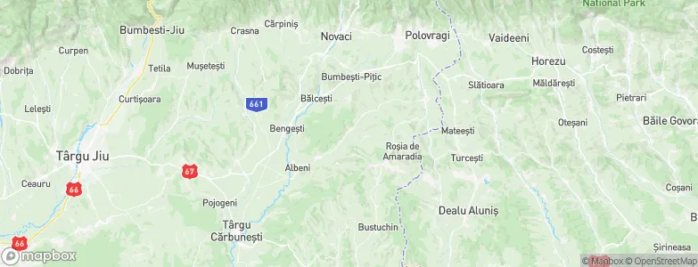 Prigoria, Romania Map