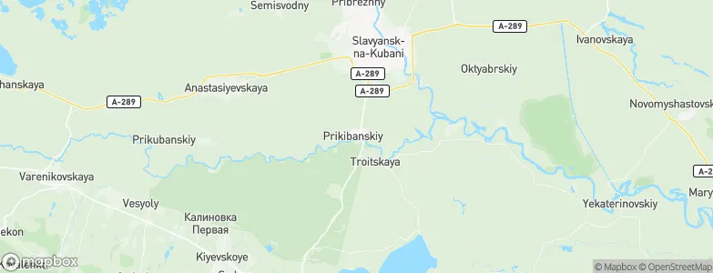 Prikubanskiy, Russia Map