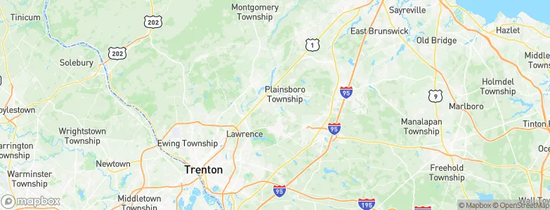 Princeton Junction, United States Map