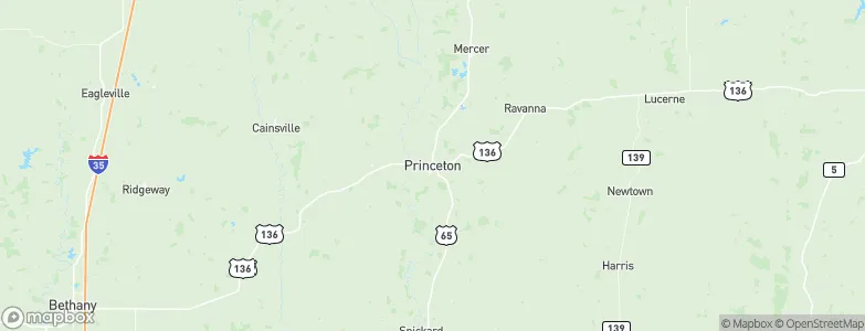Princeton, United States Map