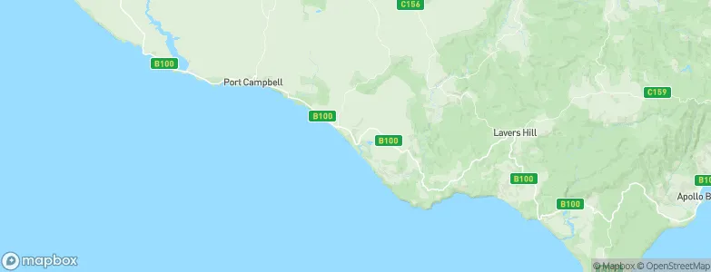 Princetown, Australia Map