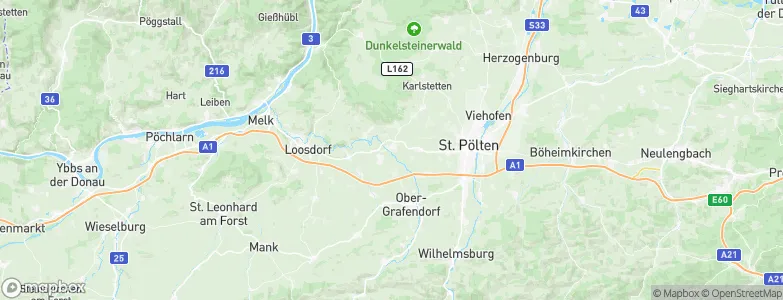 Prinzersdorf, Austria Map
