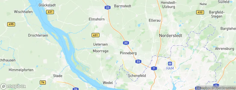Prisdorf, Germany Map