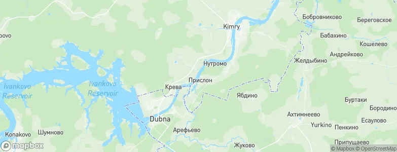 Prislon, Russia Map