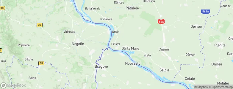 Pristol, Romania Map