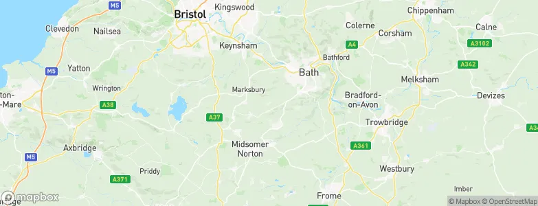 Priston, United Kingdom Map