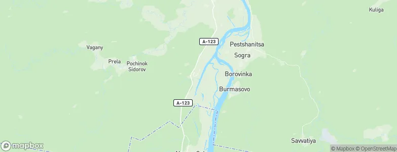 Privodino, Russia Map