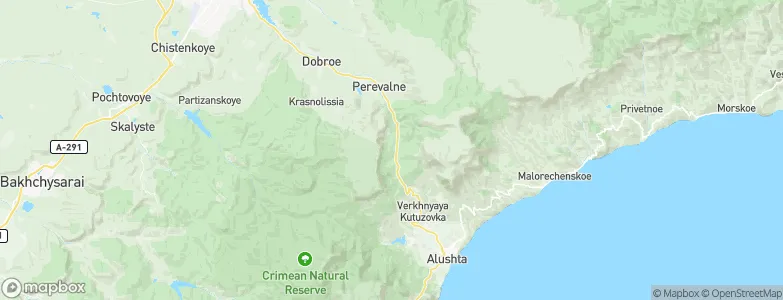 Privol’noye, Ukraine Map