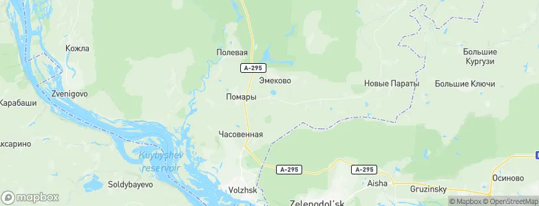 Privolzhskiy, Russia Map
