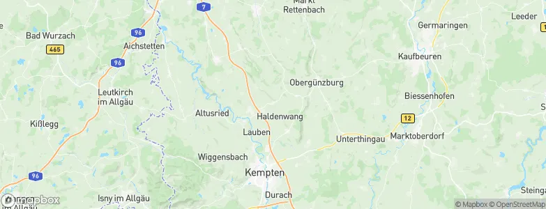 Probstried, Germany Map