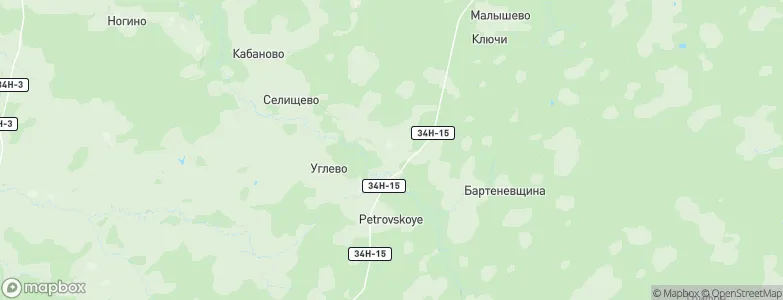 Pronino, Russia Map