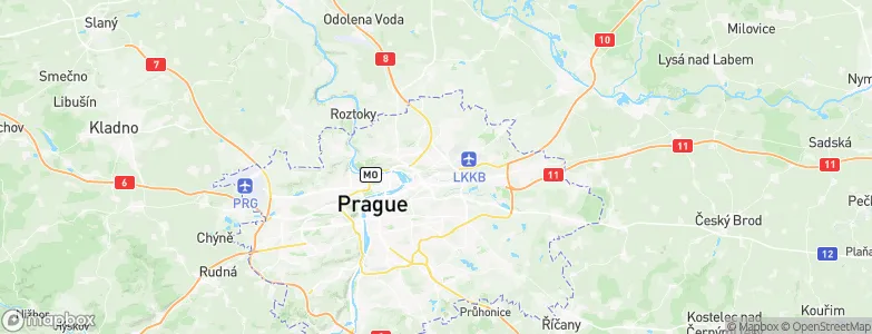 Prosek, Czechia Map