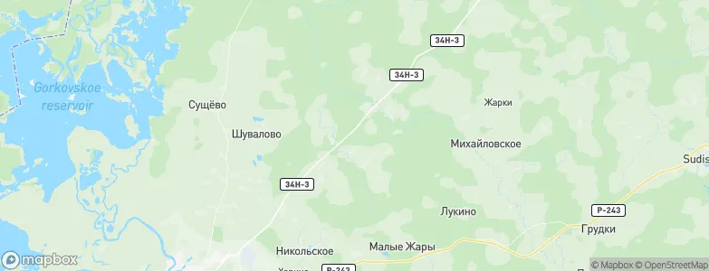 Proshevo, Russia Map