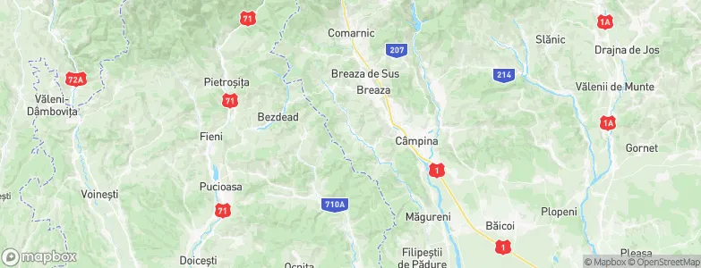Proviţa de Sus, Romania Map