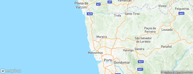 Prozela, Portugal Map