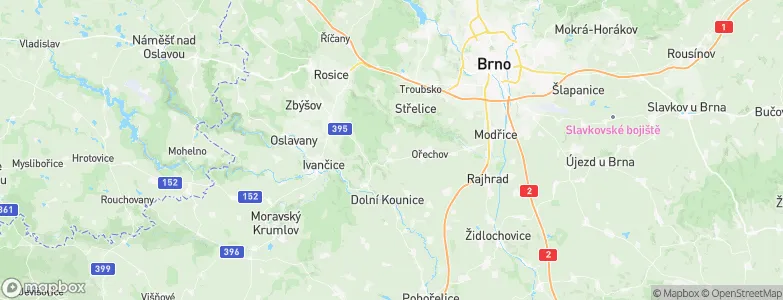 Prštice, Czechia Map