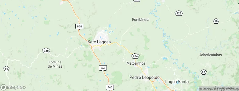 Prudente de Morais, Brazil Map