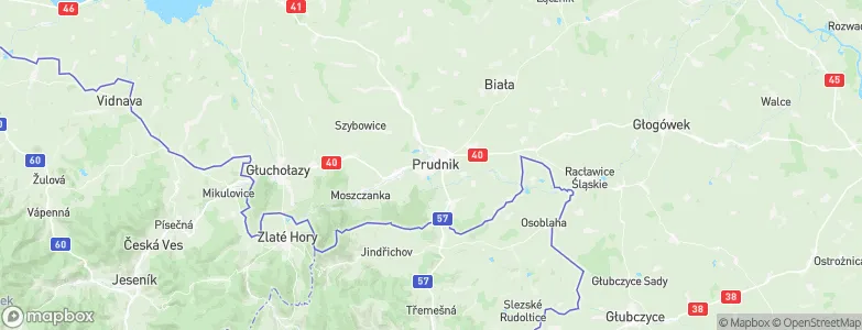 Prudnik, Poland Map
