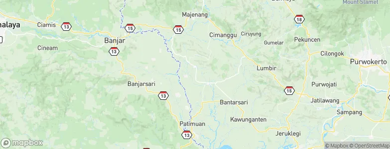 Prumpung, Indonesia Map