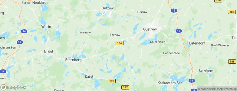 Prüzen, Germany Map