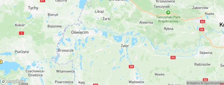 Przeciszów, Poland Map
