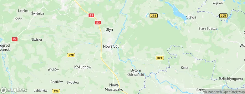 Przyborów, Poland Map