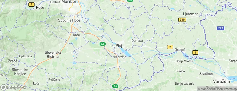 Ptuj, Slovenia Map