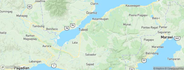 Pualas, Philippines Map