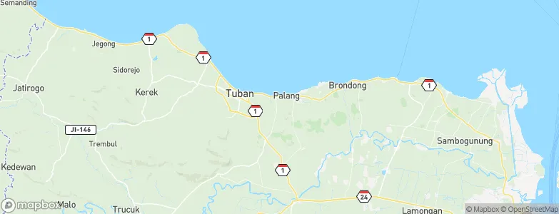 Pucangkrajan, Indonesia Map