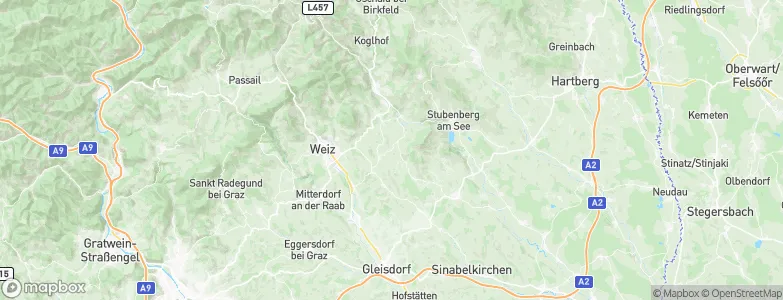 Puch bei Weiz, Austria Map