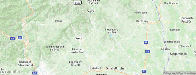 Puch bei Weiz, Austria Map