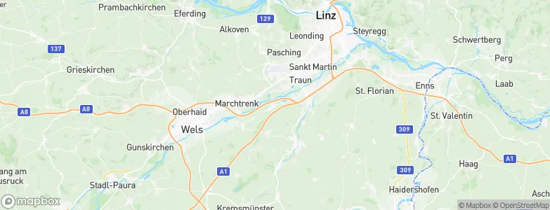Pucking, Austria Map