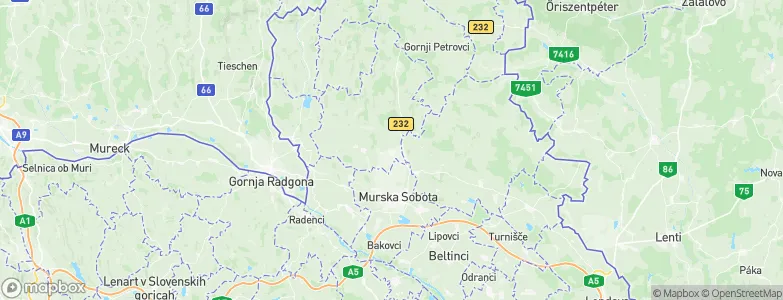 Puconci, Slovenia Map