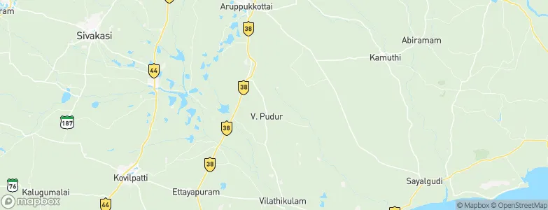Pudūr, India Map