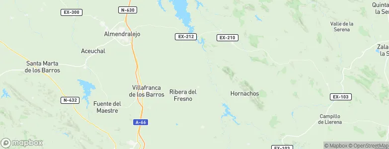 Puebla del Prior, Spain Map
