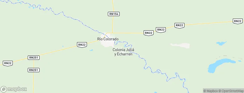 Pueblo Buena Parada, Argentina Map