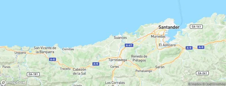 Puente-Avios, Spain Map