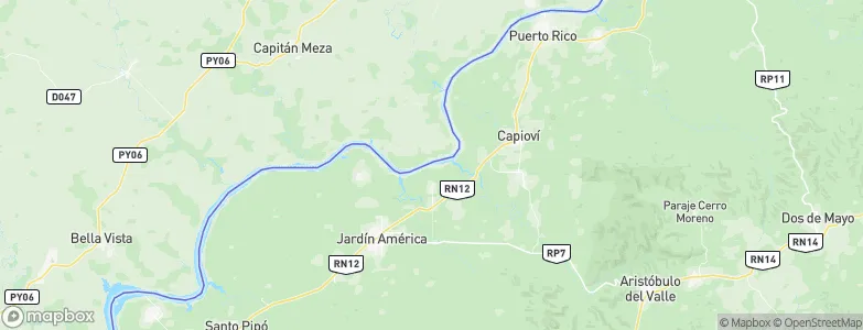 Puerto Leoni, Argentina Map