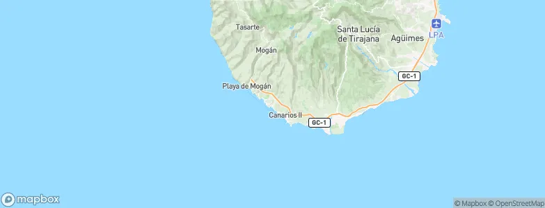 Puerto Rico, Spain Map