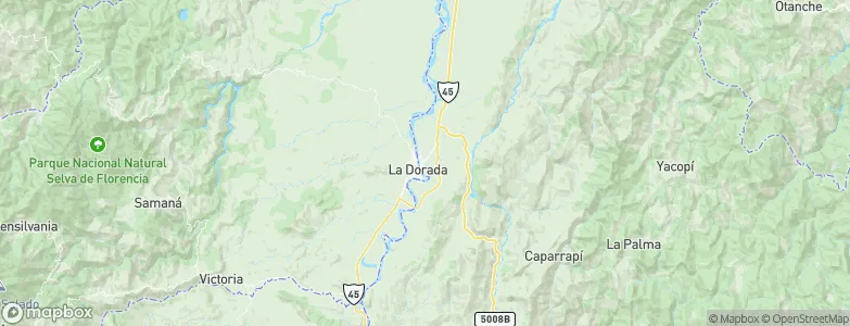 Puerto Salgar, Colombia Map