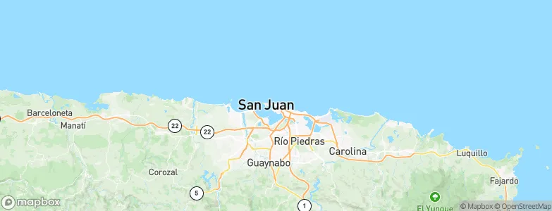 Puerts de Tierra, Puerto Rico Map
