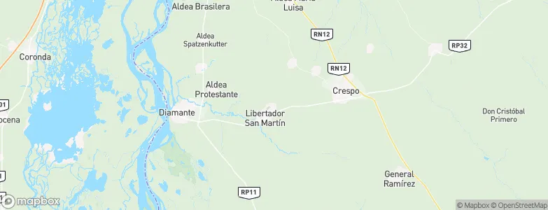 Puiggari, Argentina Map