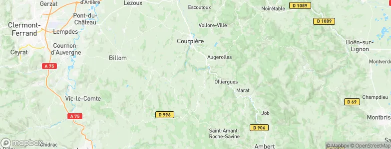 Puissochet, France Map