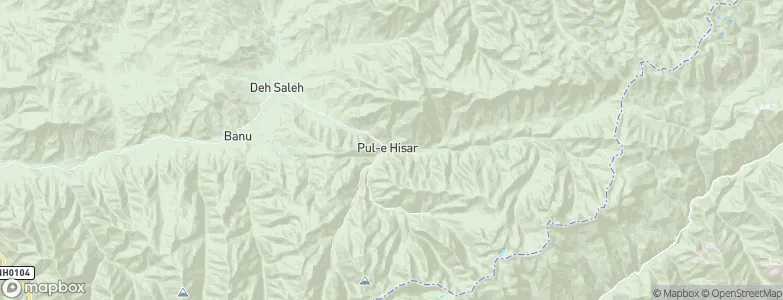Pul-e Ḩişār, Afghanistan Map