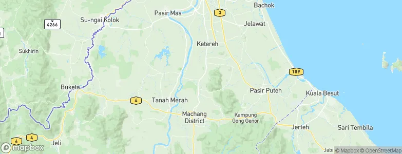 Pulai Chondong, Malaysia Map