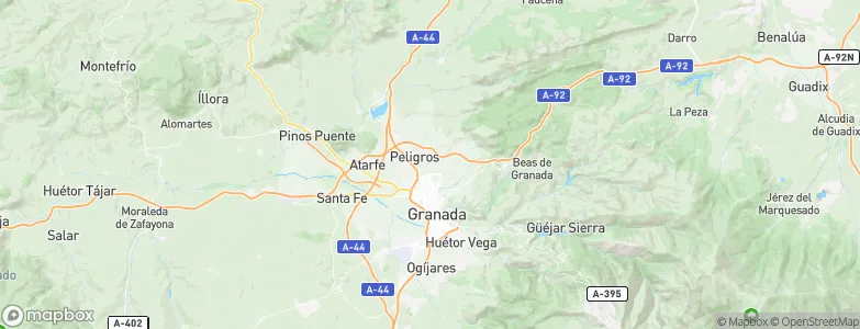 Pulianas, Spain Map