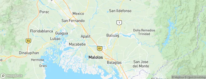 Pulilan, Philippines Map