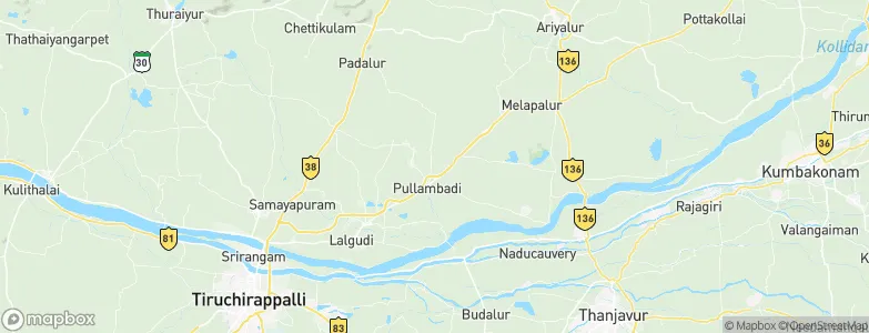 Pullambādi, India Map