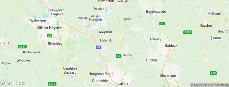 Pulloxhill, United Kingdom Map